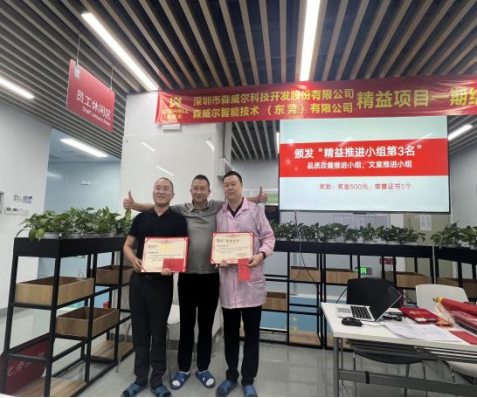 森威尔精益生产改善项目一期结案总结大会圆满结束