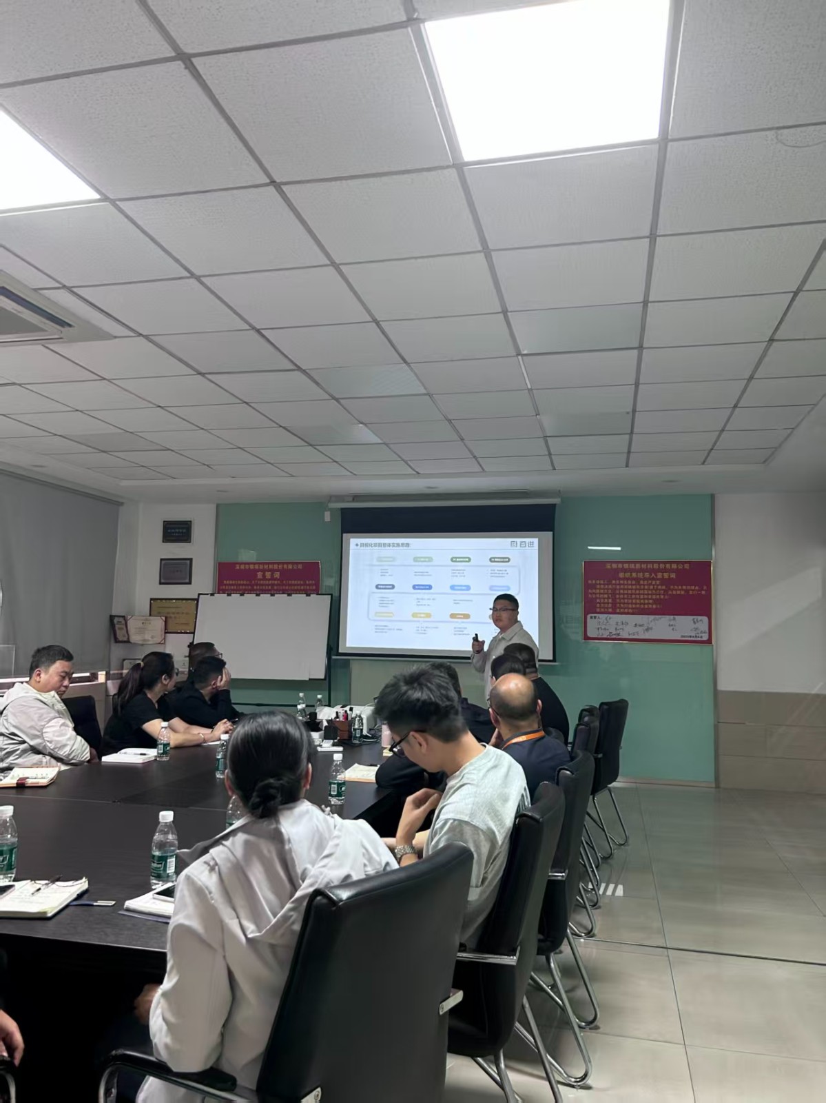 深圳锦瑞新材目视化项目顺利启动